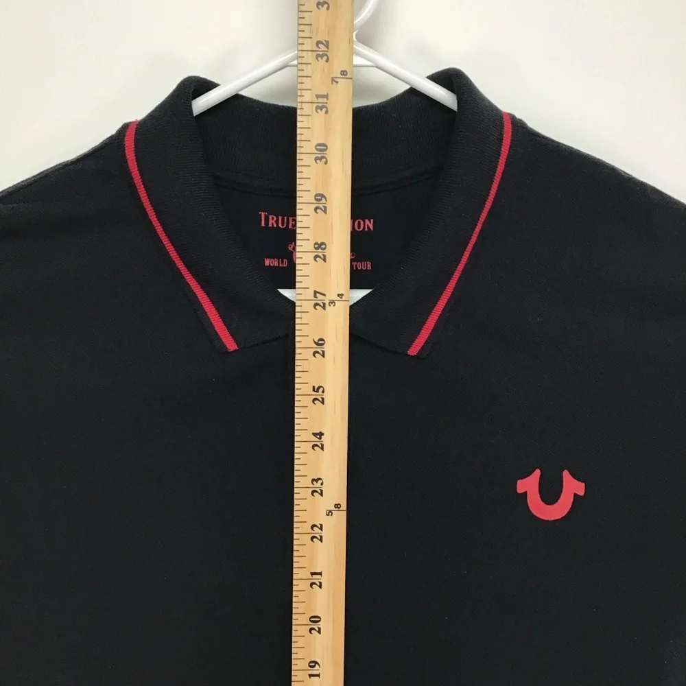 True Religion men’s short sleeve polo shirt 2XL